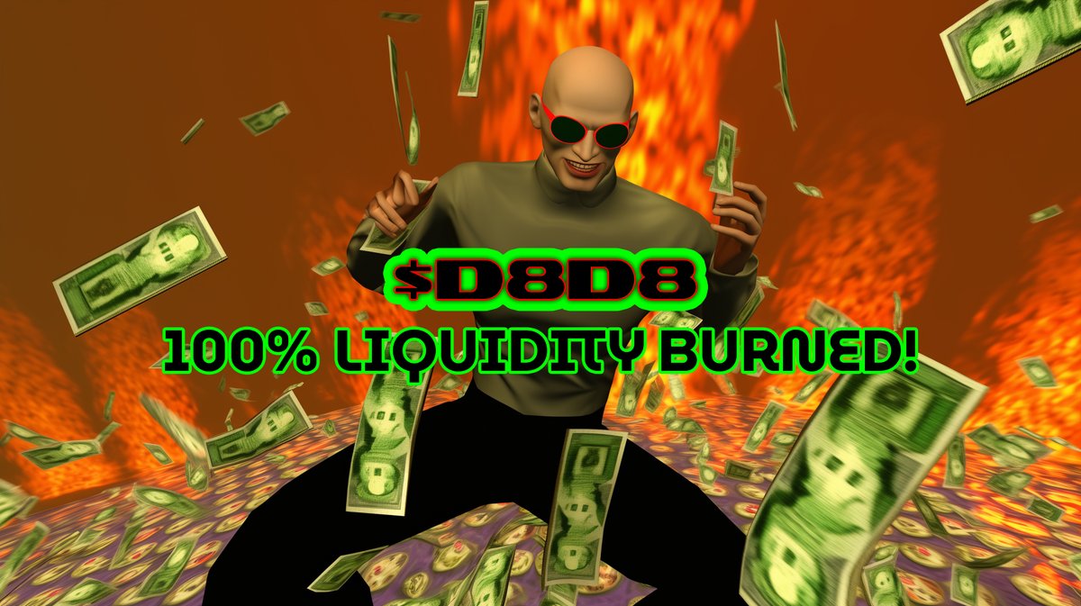 dadaonbase's tweet photo. #D8D8 is live! 100% of liquidity just got burned! Let's gooo! 🔥🔥

#DADA #memecoin #basechain $boomer $wif $brett $peipei $pepe $maga $degen $toshi $redo $btc https://t.co/FcRW9SpJMt