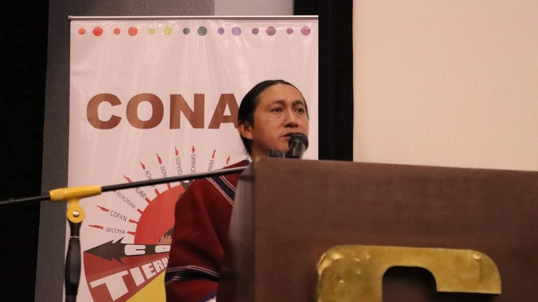 CONAIE_Ecuador's tweet photo. ⭕ #Quito | Inició el Encuentro Regional Sierra junto a la @ecuarunari_ofic, para la construcción de la Ley de Consulta Previa, Libre e Informada y Consentimiento.
Este evento tiene como objetivo compartir y debatir el proyecto de ley que se presentará ante la @AsambleaEcuador, asegurando la participación colectiva.
Está actividad se realiza en la Cinemateca de la @CasadelaCultura.

#Conaie 
#LeyConsultaPrevia