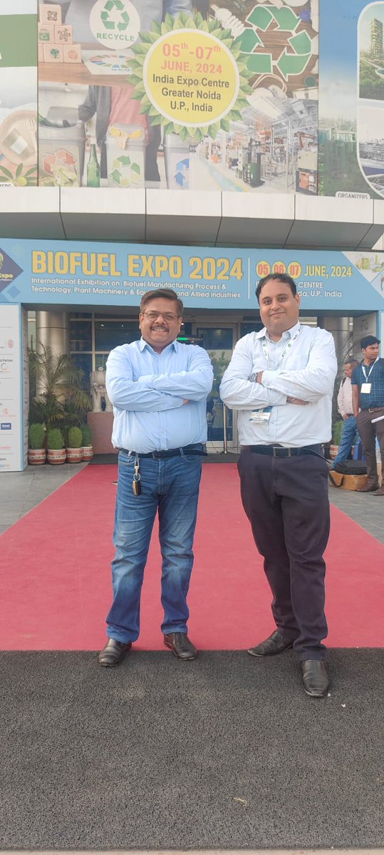 anantbansal's tweet photo. We have successfully participated in Biofuel Expo 2024. And got a chance to meet a lot of my old contacts and to make new contacts and visibility during the event. The response we got was way beyond our expectation. 
Kudos to the team.! https://t.co/JhByx1HfRs