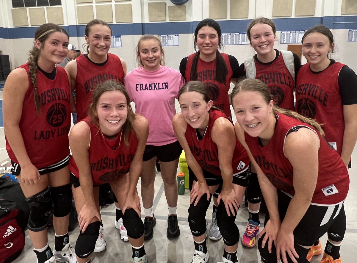 Lady Lion Basketball:
The Lady Lions are playing in the Franklin College Shootout today. Great to see RCHS Grads Regan Padgett &amp; Briley Munchel today!