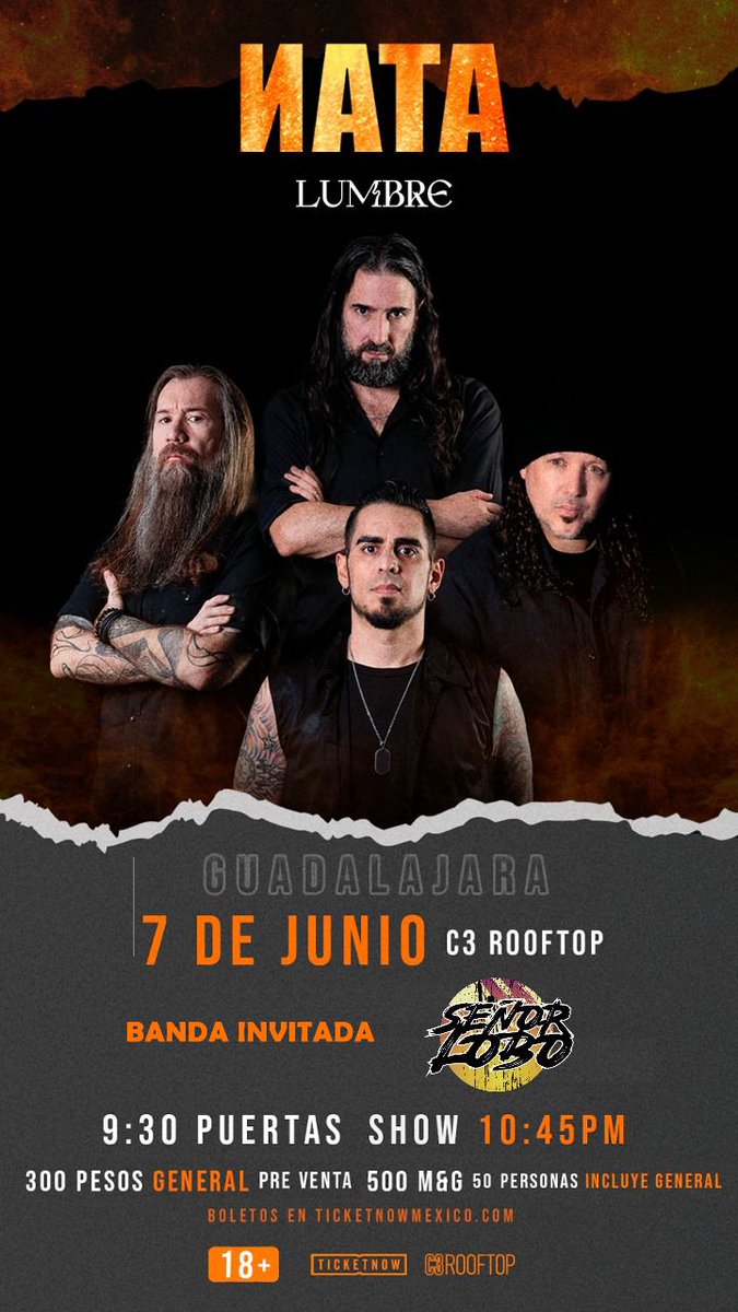 Presentando nueva música llega esta noche #Nata al <a href="/C3Mexico/">C3 Stage</a> (rooftop) a comprobar que la nueva música sigue naciendo 😎🤟🎸🎙🎶