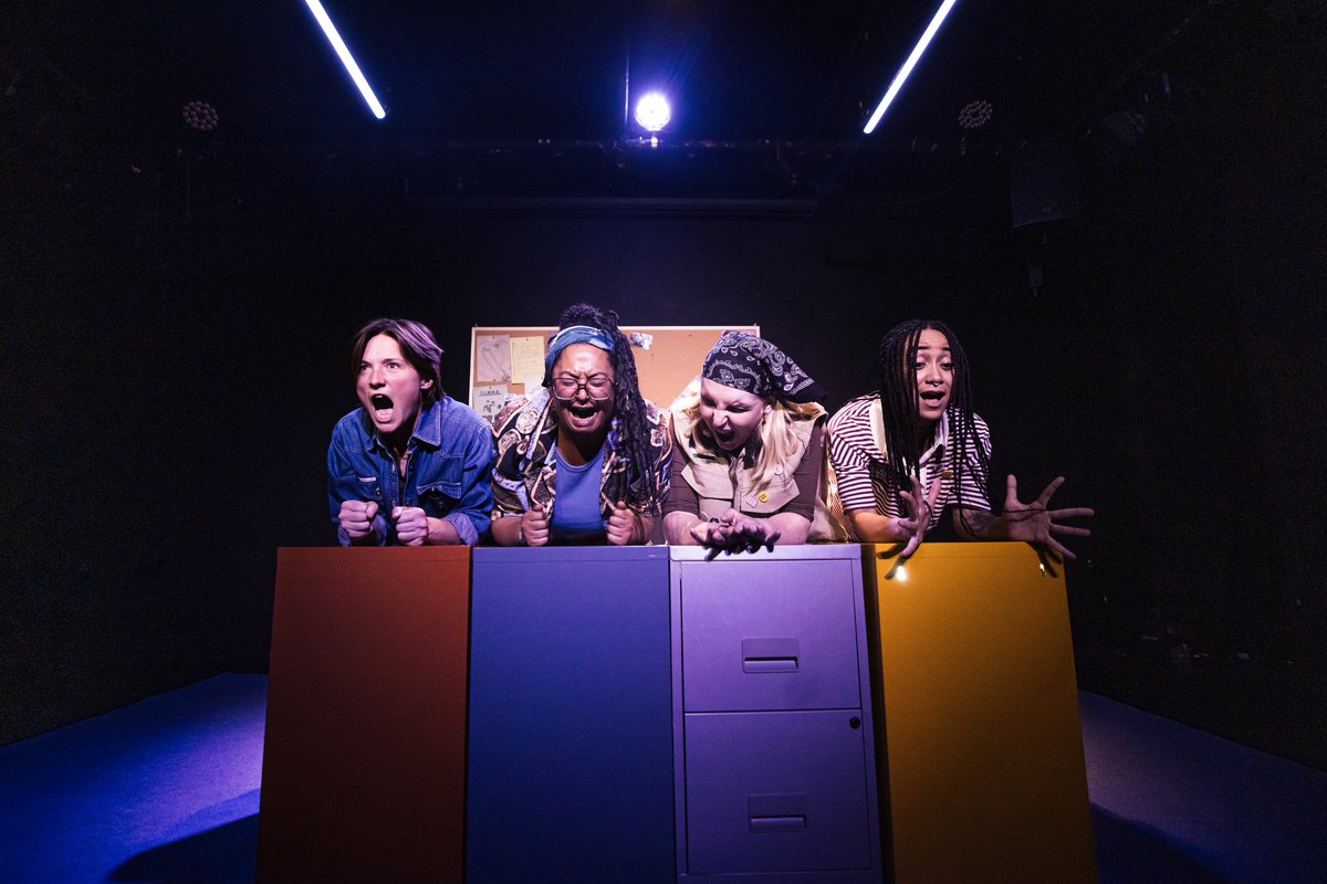 ‘Section 28 may have targeted “pretended family relationships”, but the found family present in CLCBLG, and in so many such groups now long gone, was no pretence.’ ★★★★★ for GRILLS <a href="/_mirrorball_tc/">MIRRORBALL</a> <a href="/CamdenPT/">Camden People's Theatre</a> thereviewshub.com/grills-camden-…