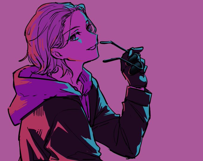 「ジャケット 紫」のTwitter画像/イラスト(新着)