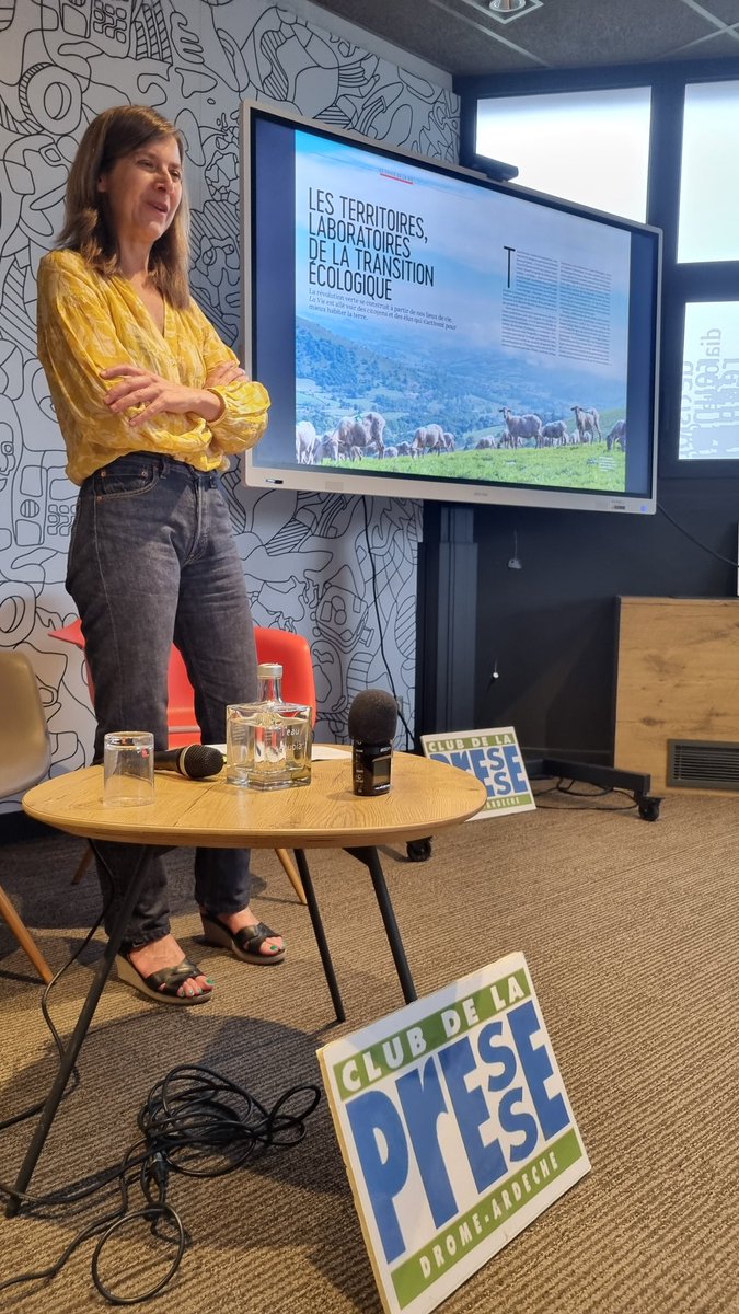 clubpresse2607's tweet photo. And the winner is ... bravo à @PascTournier journaliste à @LaVieHebdo lauréate également de notre concours Eco-reportages  2024, félicitations Pascale ! https://t.co/ief0xDhOkU