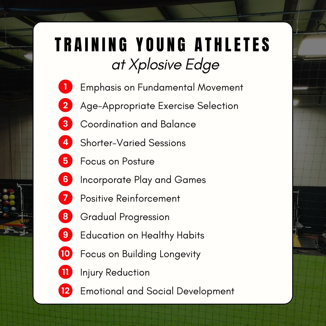 TheXplosiveEdge's tweet image. At Xplosive Edge, we tailor training for athletes at every stage. Young kids build coordination and strength through fun activities. As they grow, they progress to advanced training. Reach your full potential with us! 💪🏽❌ #YouthAthlete #SportsTraining #AthleteDevelopment #XEdge