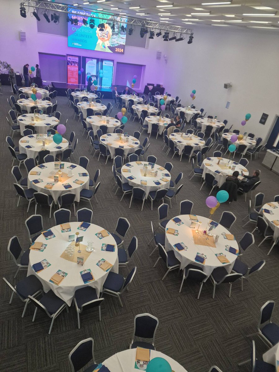 🎉 We're moments away from the Merton Partnership Civic Pride Volunteer Awards! 🌟 A massive THANK YOU to everyone who made over 500 nominations!  Excited to celebrate Merton's amazing volunteers tonight. Stay tuned for highlights!  #fullofcivicpride #merton #volunteersweek