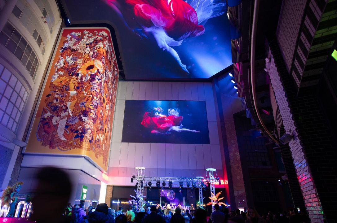 An EPIC new show has launched on our incredible digital ceiling - the largest in Europe!  🙌 👏

⏰ 4pm - 7pm, Saturday 8th and Sunday 9th June
Learn more 🔗 bit.ly/3XgbN1o