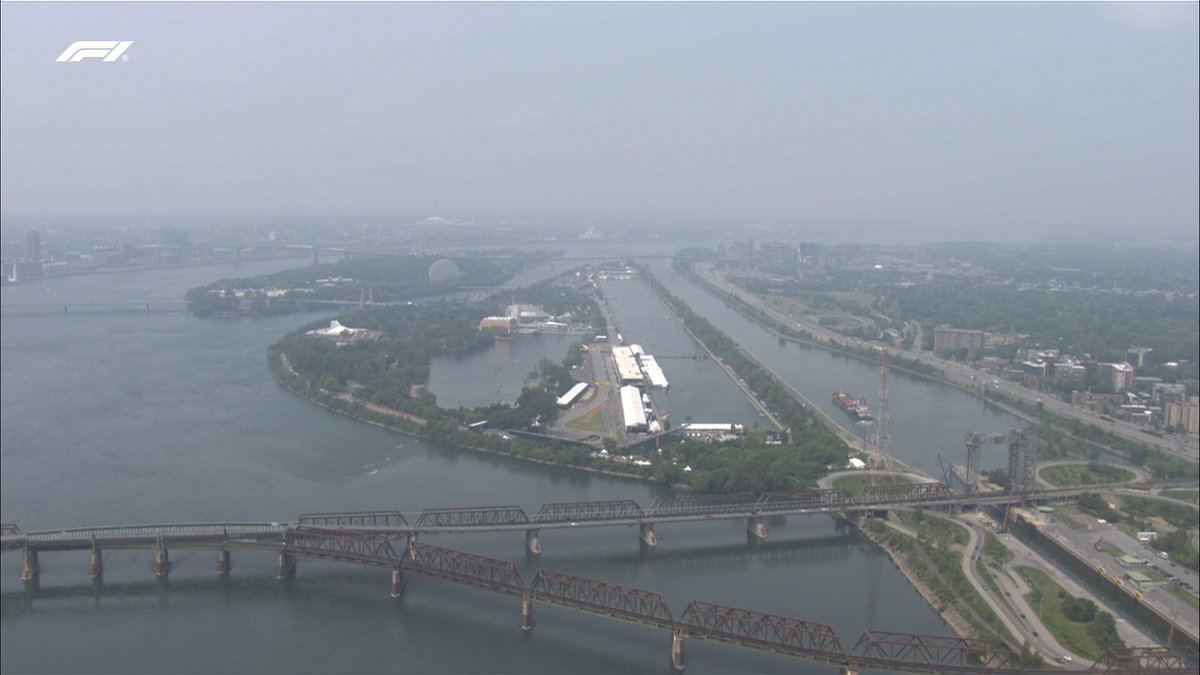 F1's tweet photo. FP1 has begun in Montreal 🟢

Session will start on time, but the pit exit will remain closed (for now!) as water is cleared 🌧️

#F1 #CanadianGP https://t.co/h2qcCtWDAh