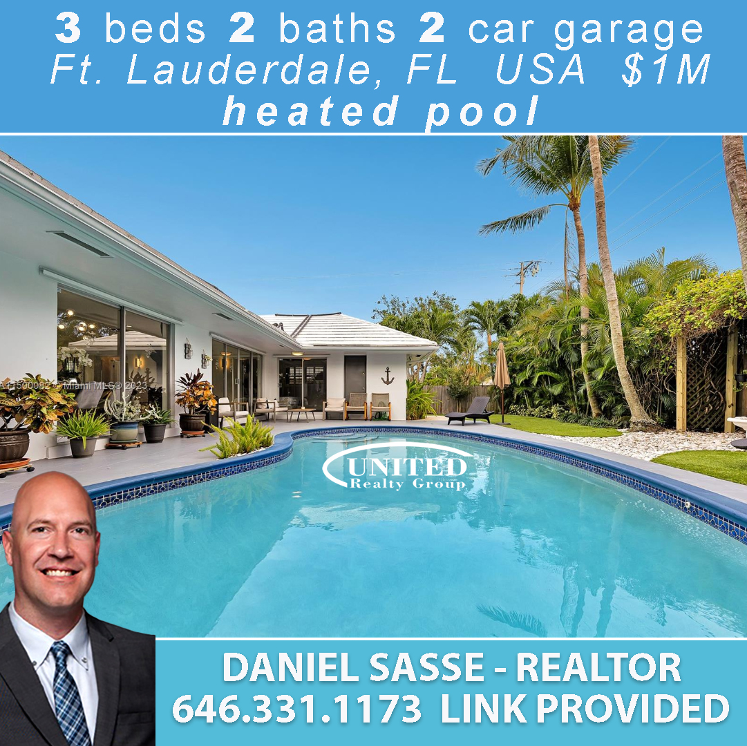 danielsasse's tweet image. DANIEL SASSE - #AGENT - TOP PRODUCER - FL: #POOLHOMEFORSALE #FTLAUDERDALE  #WILTON FL 33308 danielsasserealestate.blogspot.com/2024/06/pool-h…