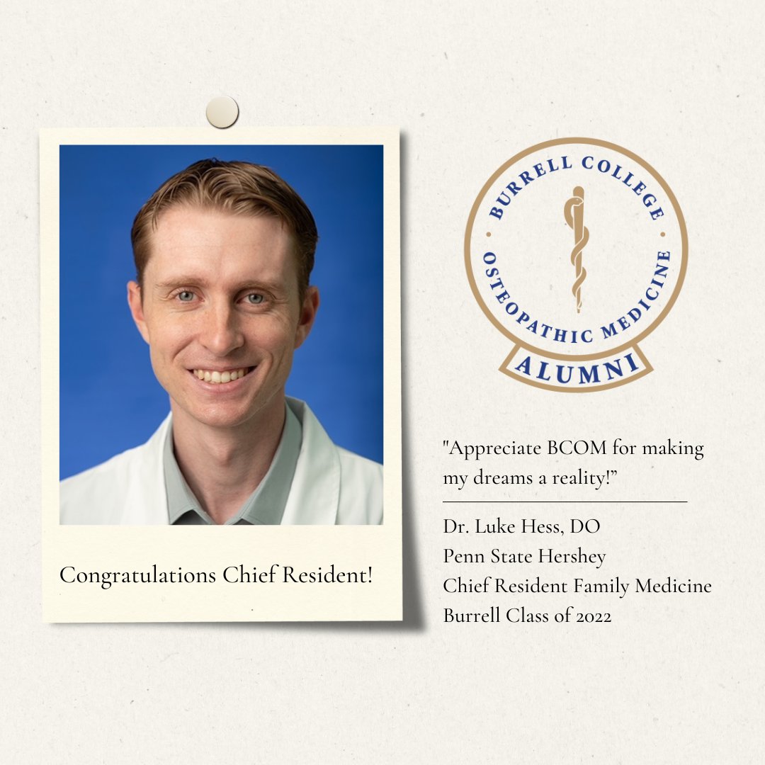 Burrell College of Osteopathic Medicine tweet media