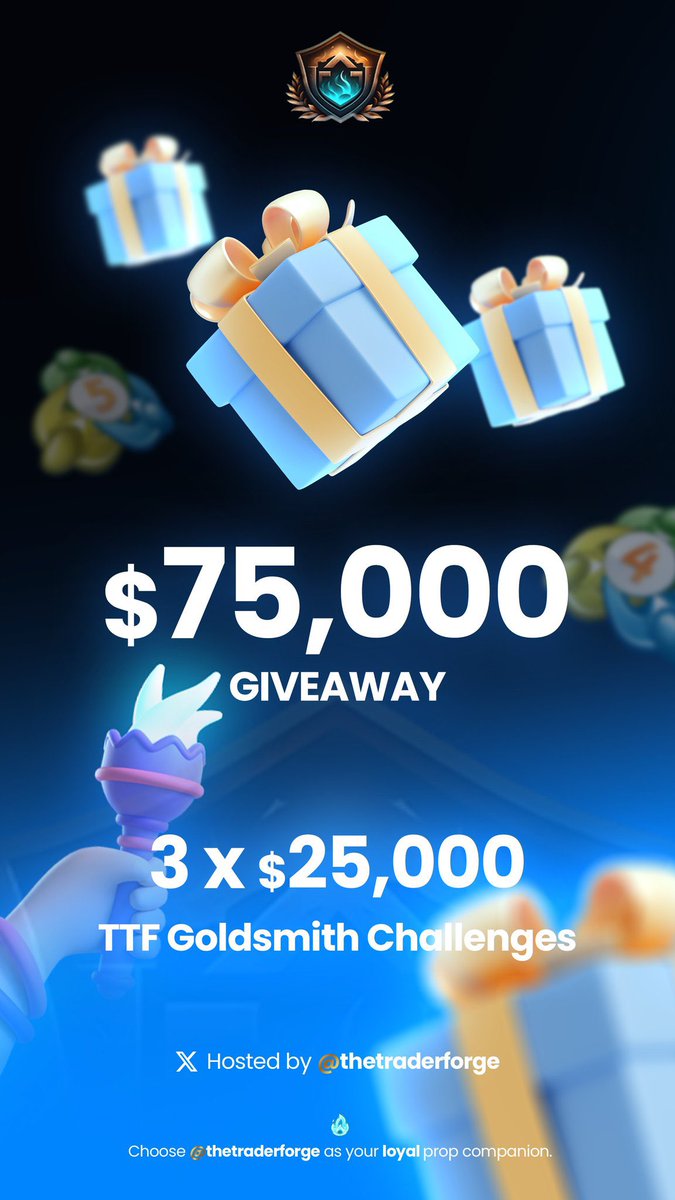 CHAZAK (חָזַק) Trading Academy (@shazaktrading) on Twitter photo 🚨GIVEAWAY🚨
Join a $75,000.00 Giveaway from <a href="/TheTraderForge/">The Trader Forge</a>
3 x 25k Evaluation Accounts
To qualify you must👇
JOIN TTF Discord
FOLLOW
<a href="/TheTraderForge/">The Trader Forge</a>
@edtommaery CEO
@Dave_TTrades
@hkmagene
<a href="/KingDavFX/">KingDavFX (MMXM, AMD🔑)🇨🇩🇮🇱🇺🇸</a>
Like, Repost, TAG 3 Trader Friends 🚨GIVEAWAY🚨
Join a $75,000.00 Giveaway from <a href="/TheTraderForge/">The Trader Forge</a>
3 x 25k Evaluation Accounts
To qualify you must👇
JOIN TTF Discord
FOLLOW
<a href="/TheTraderForge/">The Trader Forge</a>
@edtommaery CEO
@Dave_TTrades
@hkmagene
<a href="/KingDavFX/">KingDavFX (MMXM, AMD🔑)🇨🇩🇮🇱🇺🇸</a>
Like, Repost, TAG 3 Trader Friends