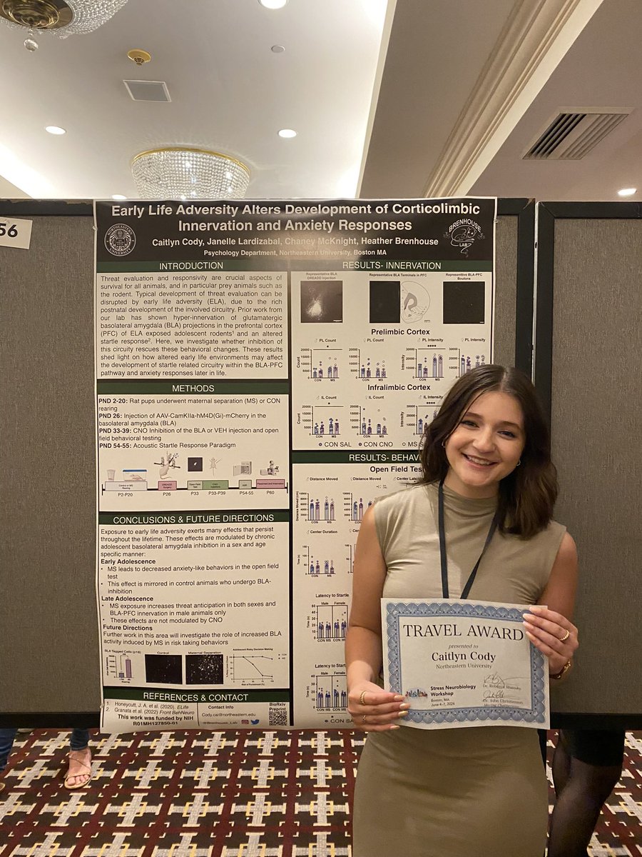 Caitlyn Cody (@caitlyncody2) on Twitter photo Had a great time presenting my recent work at <a href="/StressNeuro2024/">Stress Neurobio 2024</a> ! Thank you to everyone who came to my poster and the conference for the travel award! Love this stress community so much 🤍🧠 Had a great time presenting my recent work at <a href="/StressNeuro2024/">Stress Neurobio 2024</a> ! Thank you to everyone who came to my poster and the conference for the travel award! Love this stress community so much 🤍🧠