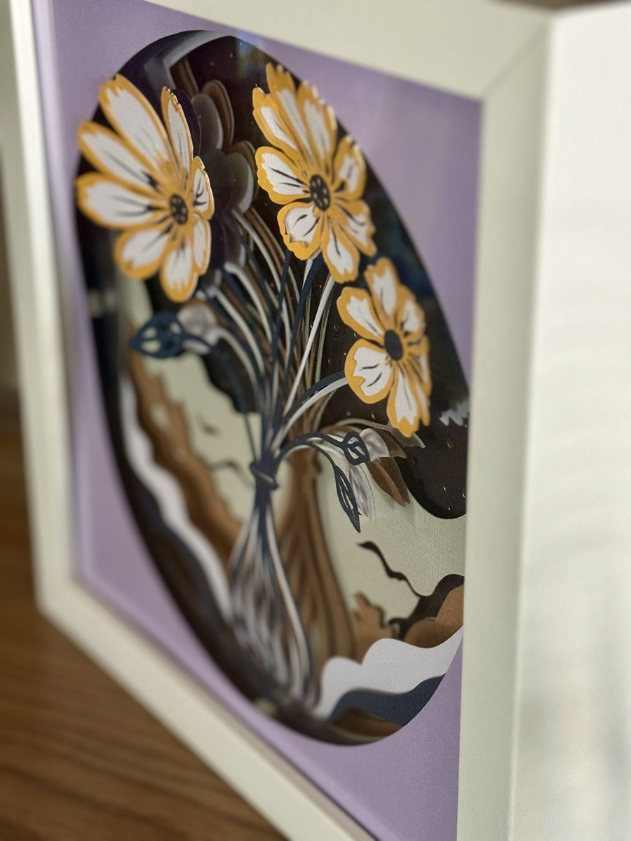 dotttiiee's tweet photo. Love making perrrttty things 🌸 

#craftybitch #artsy #artsyfartsy #cricutnation #cricut #cricutmaker3 #3D #shadowbox #frame #fyp #artsandcrafts #fypシ゚ https://t.co/8gLk7XeGPK