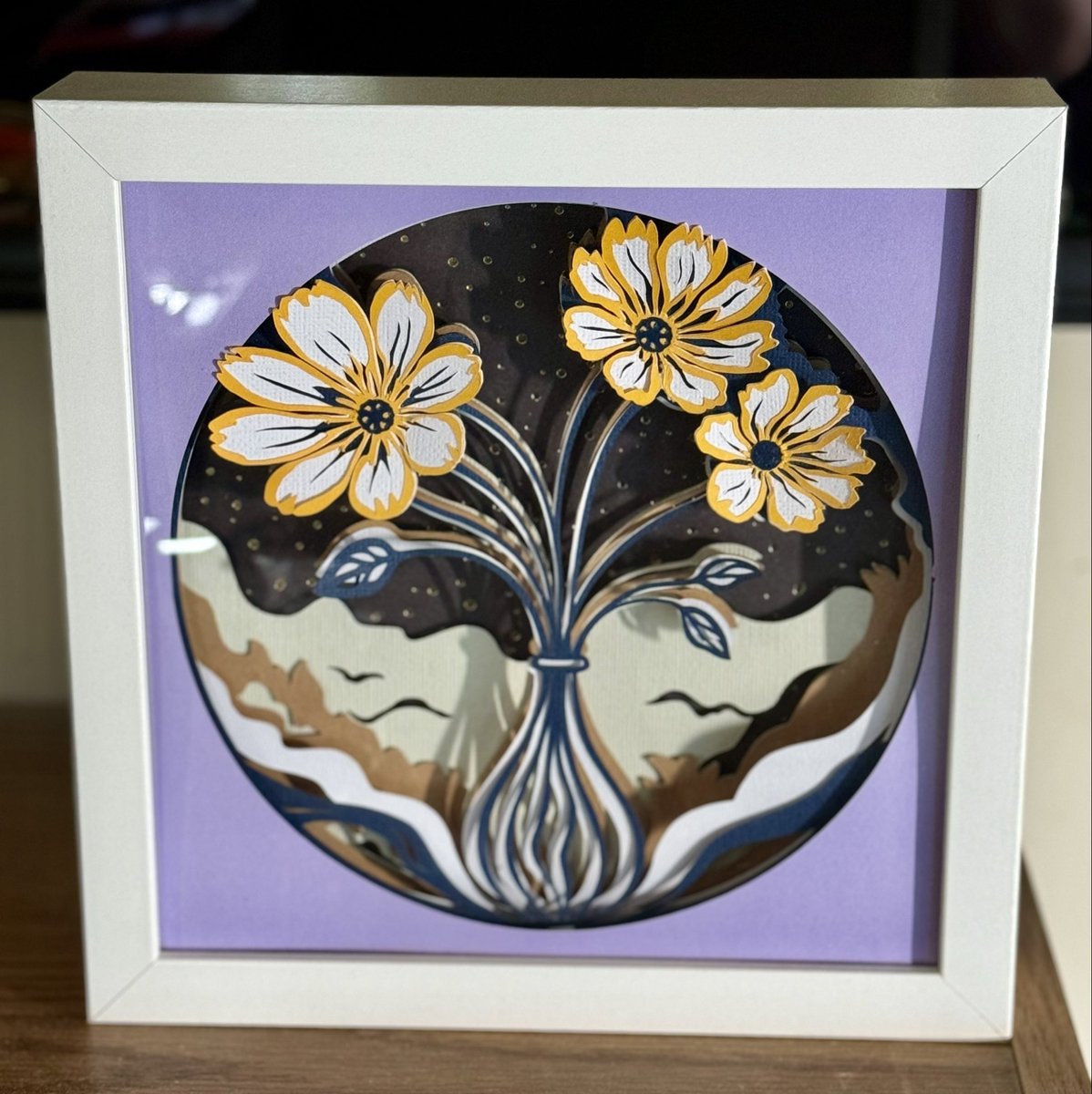 dotttiiee's tweet photo. Love making perrrttty things 🌸 

#craftybitch #artsy #artsyfartsy #cricutnation #cricut #cricutmaker3 #3D #shadowbox #frame #fyp #artsandcrafts #fypシ゚ https://t.co/8gLk7XeGPK