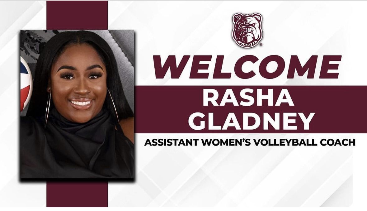 Exciting news! We're thrilled to introduce Coach Gladney as the new Assistant Coach to our Women's Volleyball Program at Alabama A&amp;M University! Coach Gladney brings a wealth of experience and expertise to our team, and we can't wait to see the impact she'll make on our athletes.