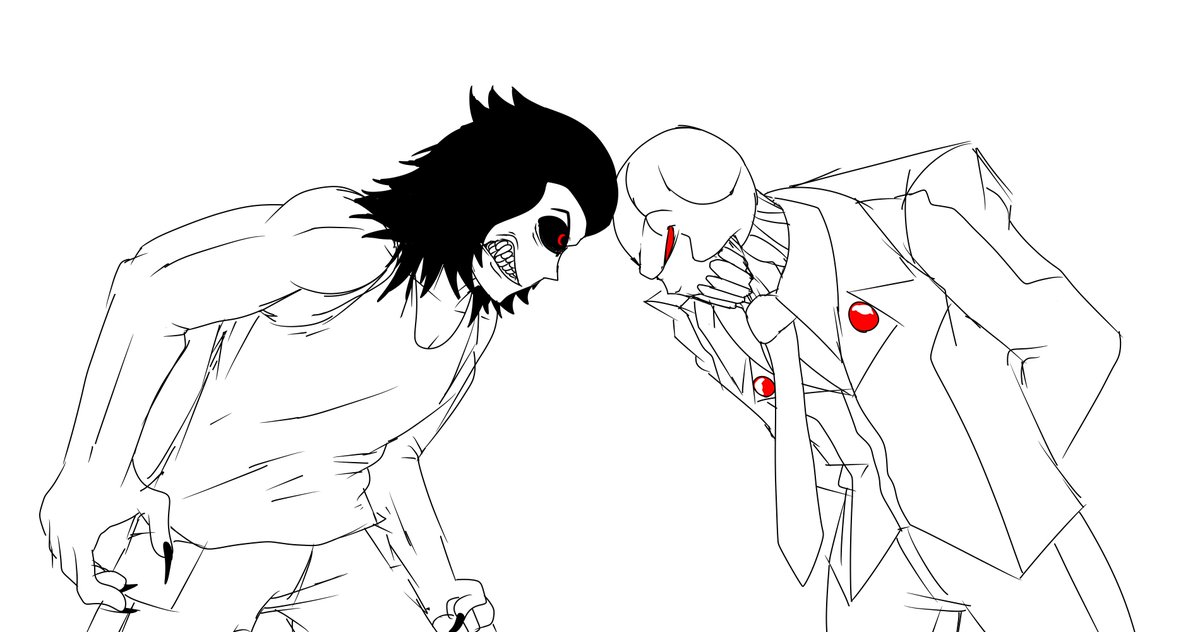 DoodleDamien's tweet photo. Butting Heads #vsconvict https://t.co/9D2kD2PYSS