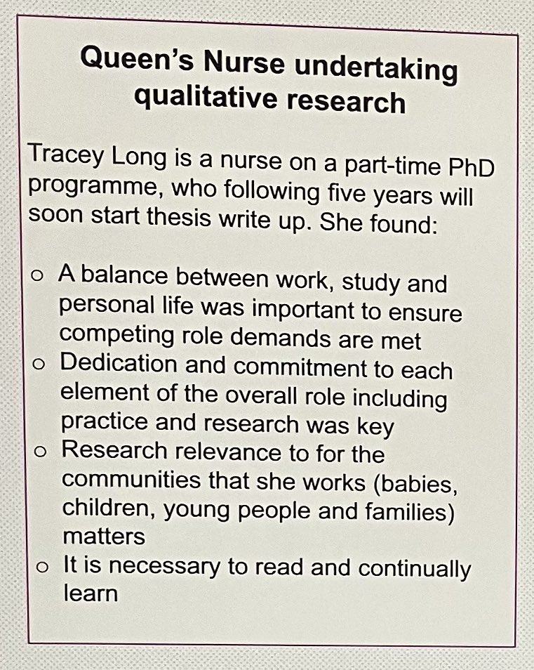 Tray Long RN, SCPHN (HV), NMC Teacher, QN (@tray_long) on Twitter photo Great day <a href="/UniOfHull/">University of Hull</a> for the Postgraduate Research Festival, presenting a poster, listening, learning and reflecting! Great day <a href="/UniOfHull/">University of Hull</a> for the Postgraduate Research Festival, presenting a poster, listening, learning and reflecting!