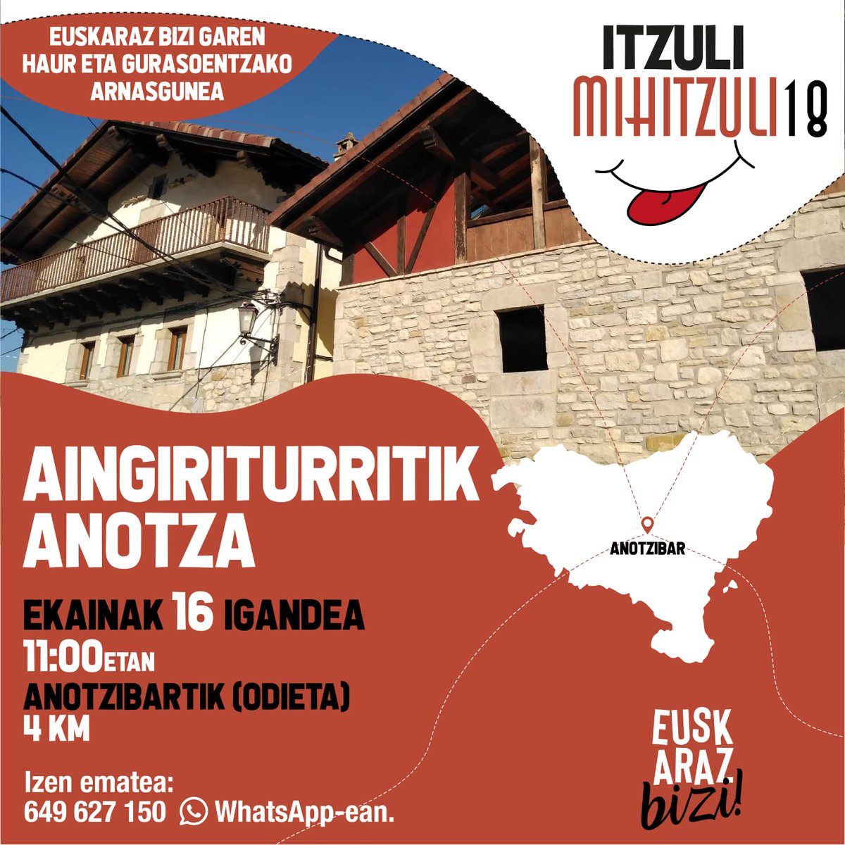 ITZULI MIHITZULI 18
Euskaraz bizi!