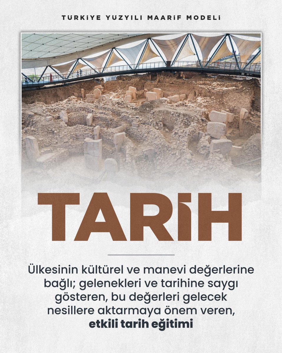 Türkiye Yüzyılı Maarif Modeli

#KöklerdenGeleceğe
Etkili tarih eğitimi...
<a href="/tcmeb/">Millî Eğitim Bakanlığı</a>
<a href="/Yusuf__Tekin/">Yusuf Tekin</a>
<a href="/Murat69_Demir/">Murat Demir</a>
<a href="/omerfrkozdemir/">ömer faruk özdemir</a>
<a href="/abdurrahimdmr47/">Abdurrahim DEMİR</a>