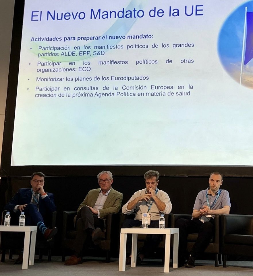 El Presidente del Consejo General de Colegios de Médicos de España participa en qué pueden hacer los médicos para mejorar la atención al dolor #SEDOLOR24 #Dolorcronico