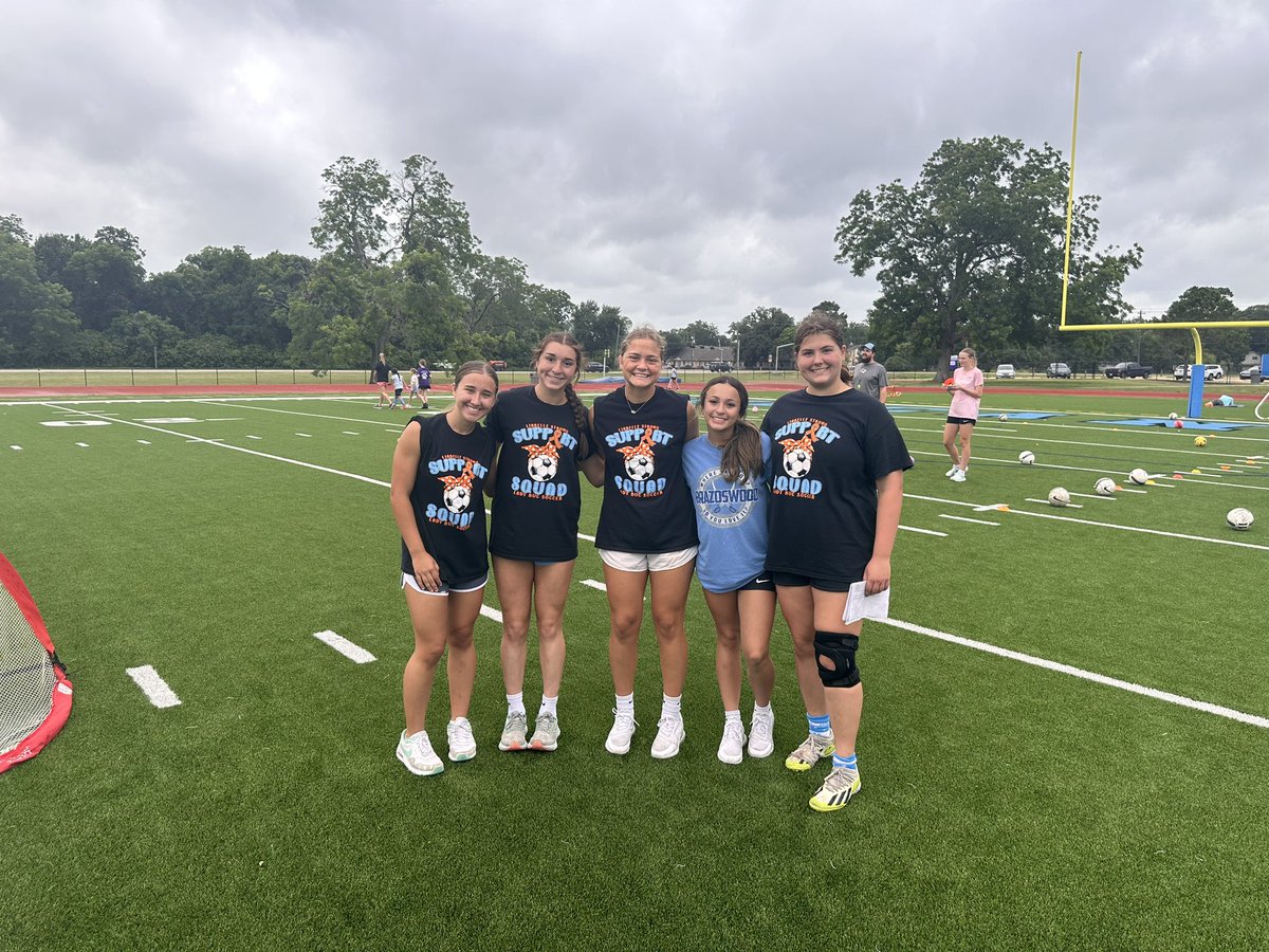 LadyBucSoccer's tweet photo. So grateful to my coaching staff &amp; former players that always show up &amp; give back to the Lady Buc Soccer Program. Our annual soccer camp would not have been a success without their help. They do a great job running the camp &amp; I am appreciative that they choose to come back yearly https://t.co/DWKDcXDuLo