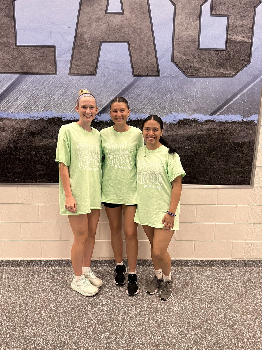 LadyBucSoccer's tweet photo. So grateful to my coaching staff &amp; former players that always show up &amp; give back to the Lady Buc Soccer Program. Our annual soccer camp would not have been a success without their help. They do a great job running the camp &amp; I am appreciative that they choose to come back yearly https://t.co/DWKDcXDuLo