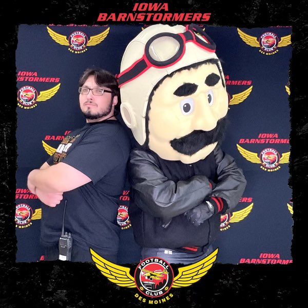 iabarnstormers's tweet photo. You can snap pics at our brand new Photo Booth during every Iowa Barnstormers home game! The booth is located on the south end of the main concourse. https://t.co/BYCPBlHsD5