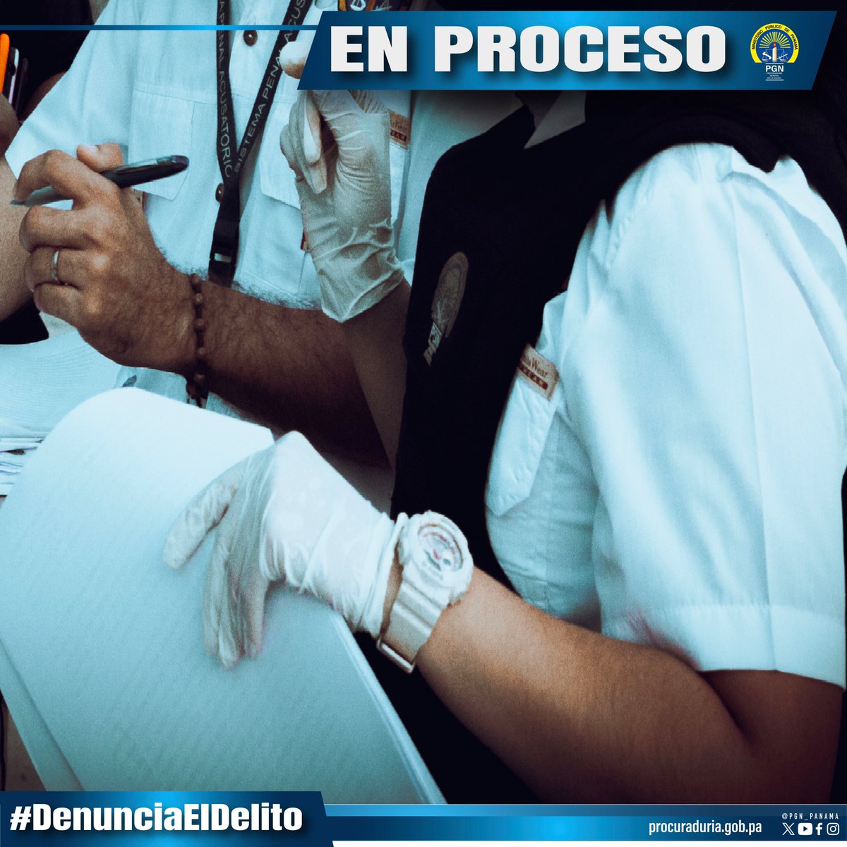 #PGNinforma | Sección de Homicidios de Panamá Oeste inicia investigación por muerte de un secretario de bus de la ruta La Chorrera - Panamá, con una herida de arma blanca a la altura del tórax.