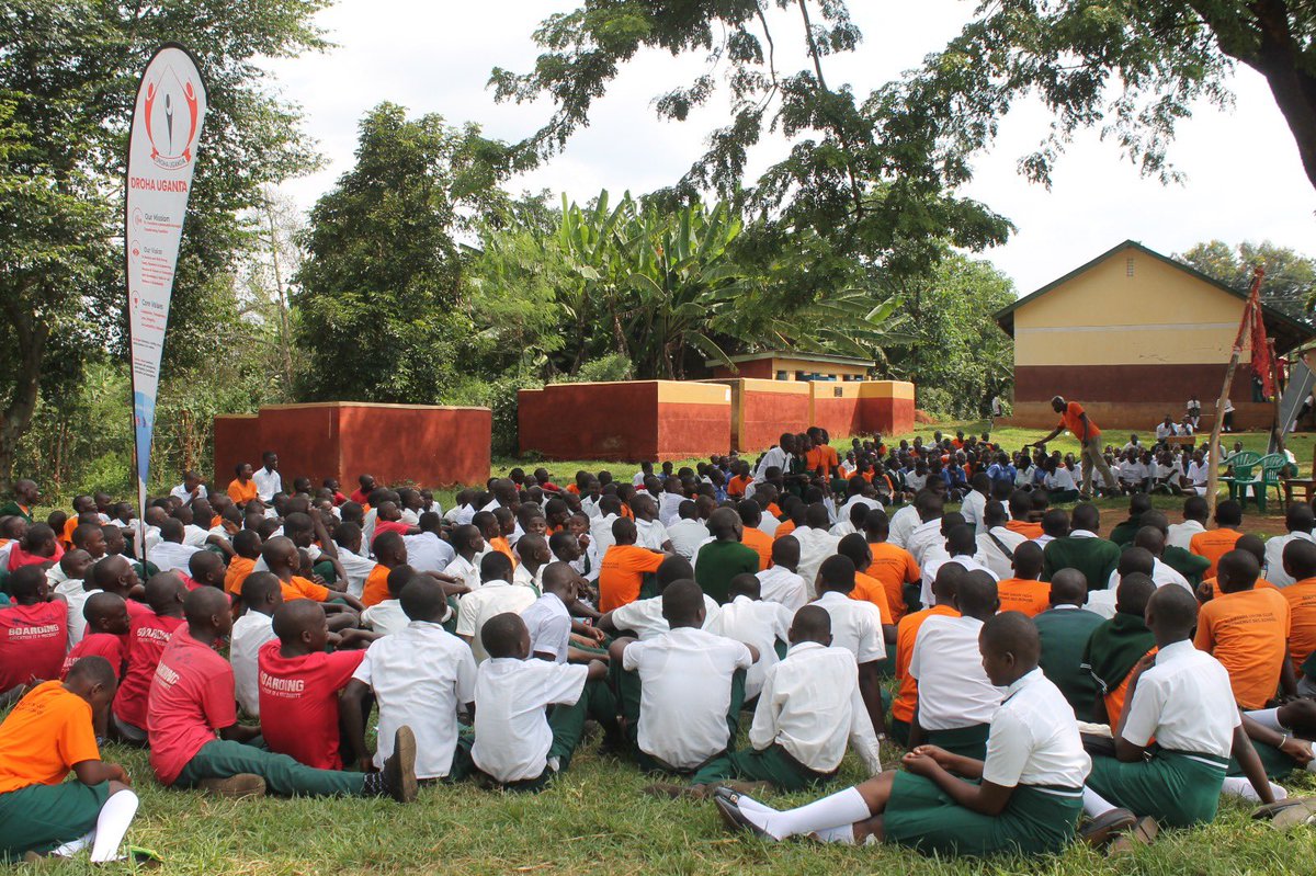 drohaug's tweet photo. We are scaling up to reach out to in school girls with SRHRs, WASH information integrated with fruit tree planting. This is covering districts of Kamuli, Mayuge, Luuka, and Jinja. 
#Keepingherinschoolunderasafeenvironment. https://t.co/8vbW7ErWs8
