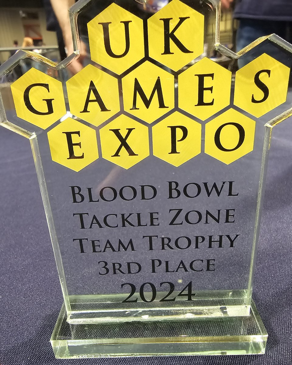 Tackle Zone Blood Bowl Teams tournament &amp; UK Games Expo 2024 write up.  #Bloodbowl #UKGAMESEXPO wotfudboy.blogspot.com/2024/06/tackle…… Lots of pictures and videos to scroll through! Enjoy!!