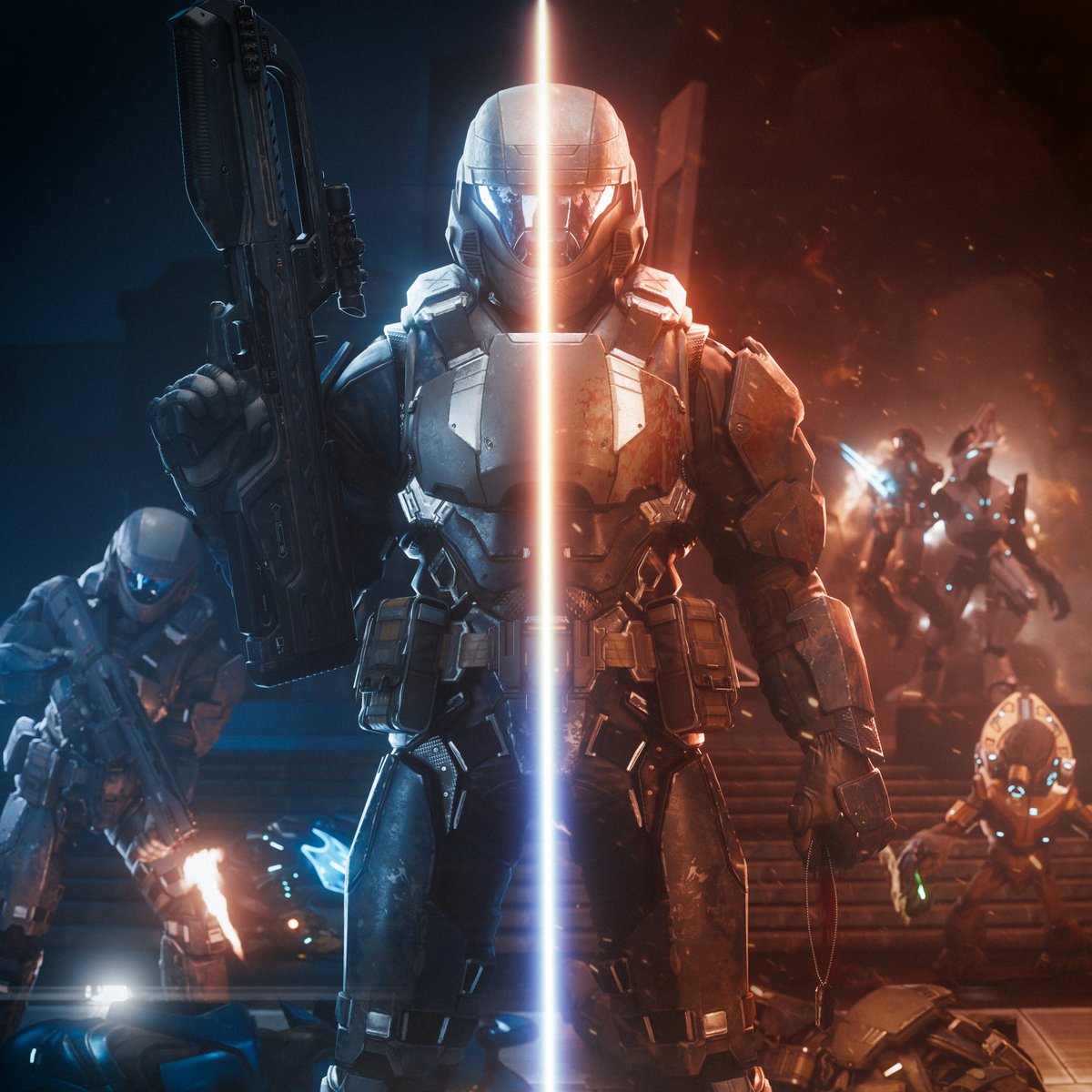 TheForgeFalcons's tweet photo. Helljumpers | Update

With both Survive The Undead & Battle Royale complete. Our focus now fully shifts onto 'Helljumpers'.

It has been a while since we have talked about Helljumpers, but development has still been ongoing to make all the systems we have announced, a reality. Many more stratagems have been made, many more objectives and other features are all in place. 

Internal playtesting will take place in roughly 10-12 days from now and that is when we will be able to determine if the experience is up to our quality bar for release on the 28th.

We have confidence it will, but if we need to delay it for a few more weeks, we will. But currently, development is going extremely well.

To put it bluntly, this experience is the most ambitious forge project ever. So we hope you can understand why it has taken so long to develop, it has not been easy. 

As always, we look forward to bringing the Helldivers 2 experience to Halo Infinite.