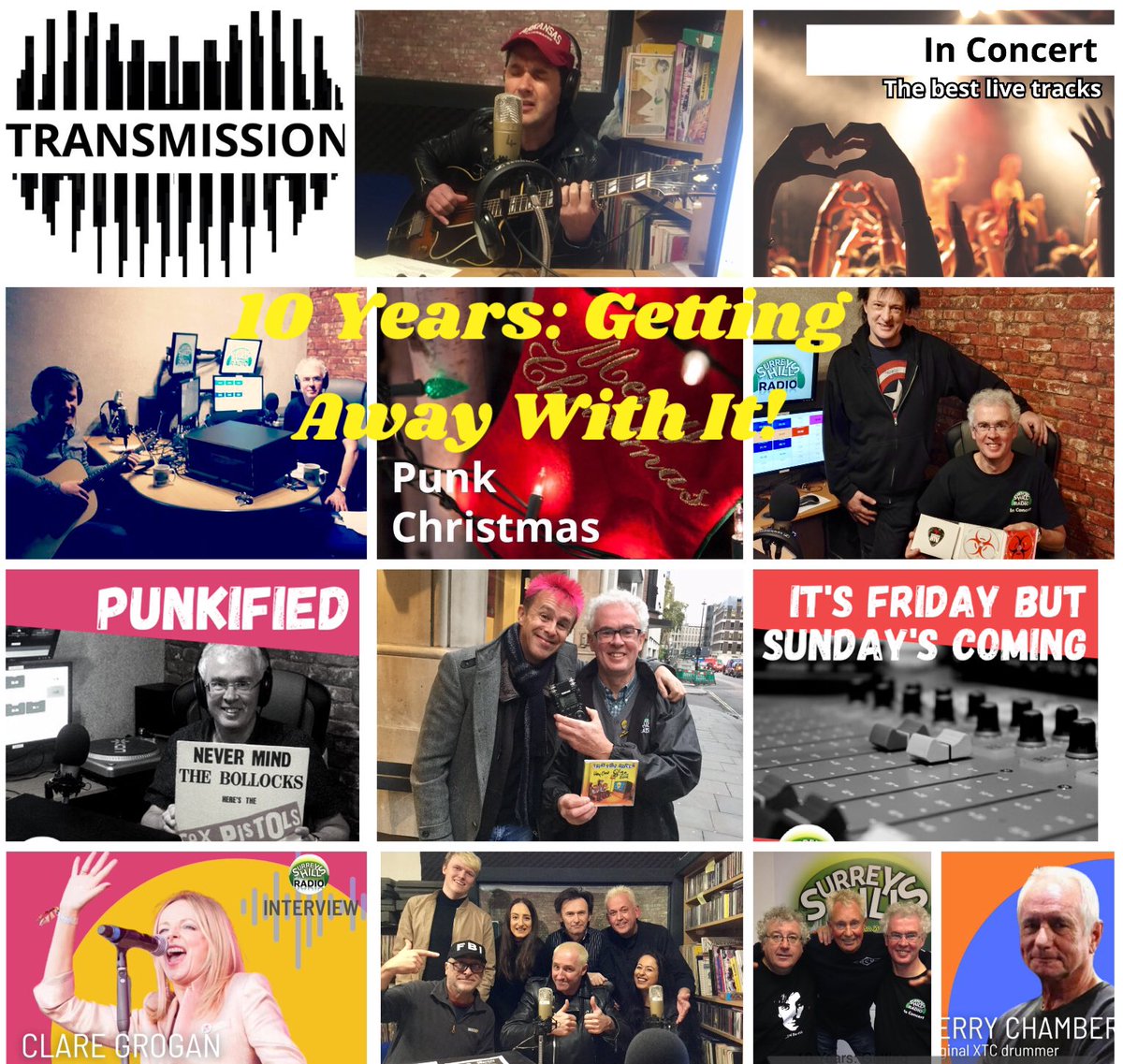 ChrisStagg13's tweet photo. My one-hour #radio show contribution for the 10th Birthday celebrations for @sryhilsradio - some, of very many, highlights from my own 10 years Presenting! Playlist attached, to Hear Here: https://t.co/GNKzidUHX1 https://t.co/YxLkJaihbM