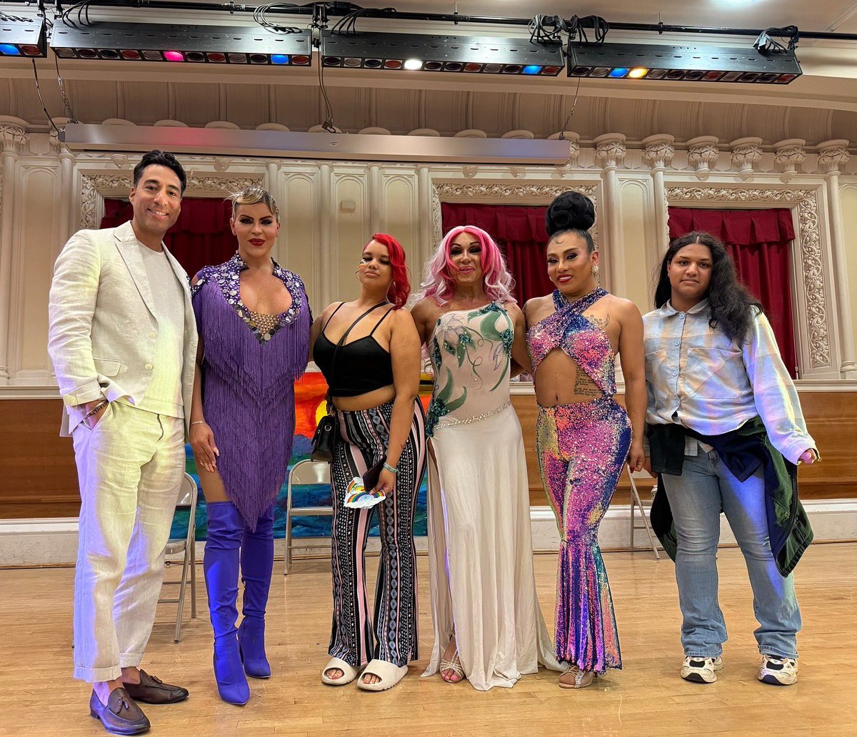 LeadersHs's tweet photo. Today we had our second annual LGBTQ+ Pride Event.  The joy and love was evident throughout the day was so many wonderful events including a workshop conducted by @LGBTCenterNYC , a brunch, a dance performance and a workshop with our GSA with guest speaker @itsjabarii . https://t.co/7gJvU7vJnf