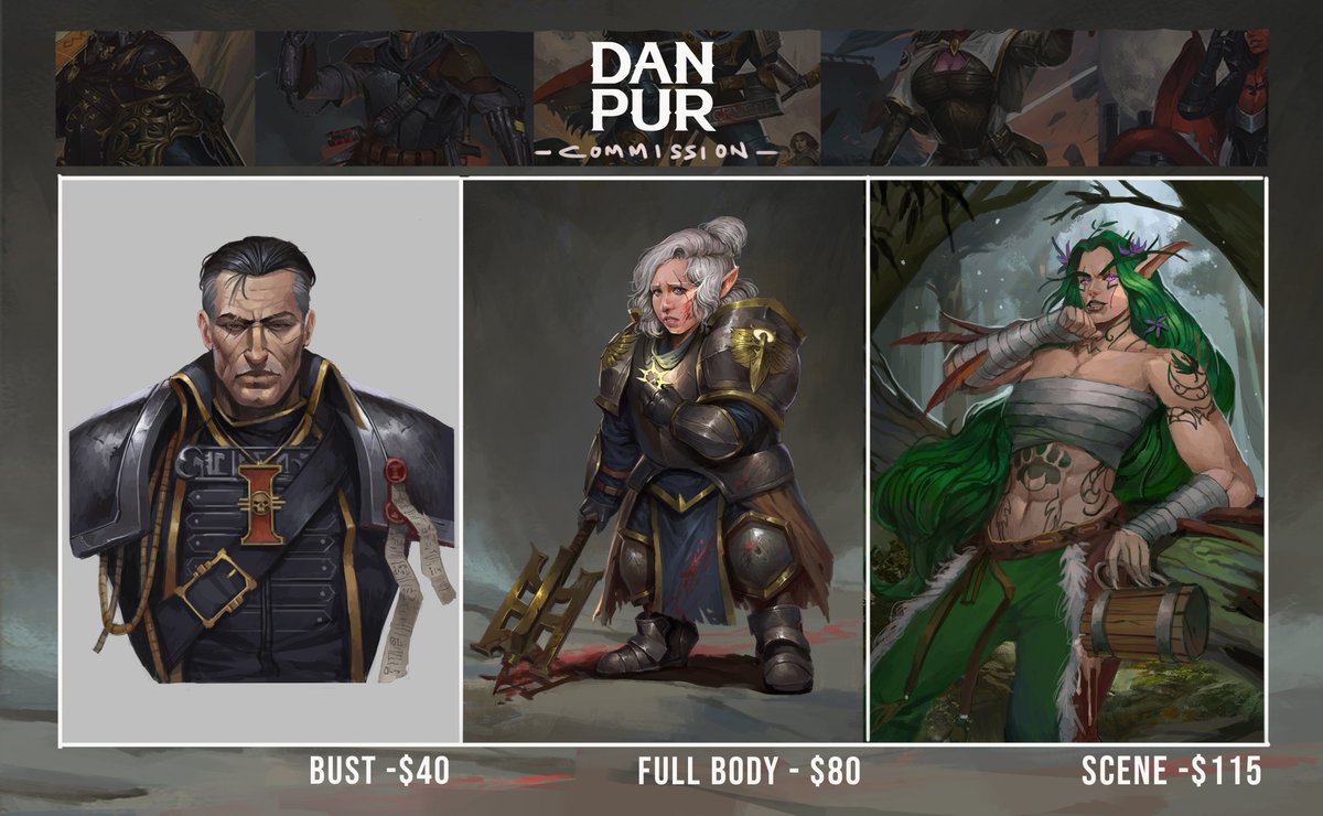 2024 Price list!
#commissionsopen #commission #art #artistontwitter #worldofwarcraft #finalfantasixiv #dnd #dungeonsanddragons