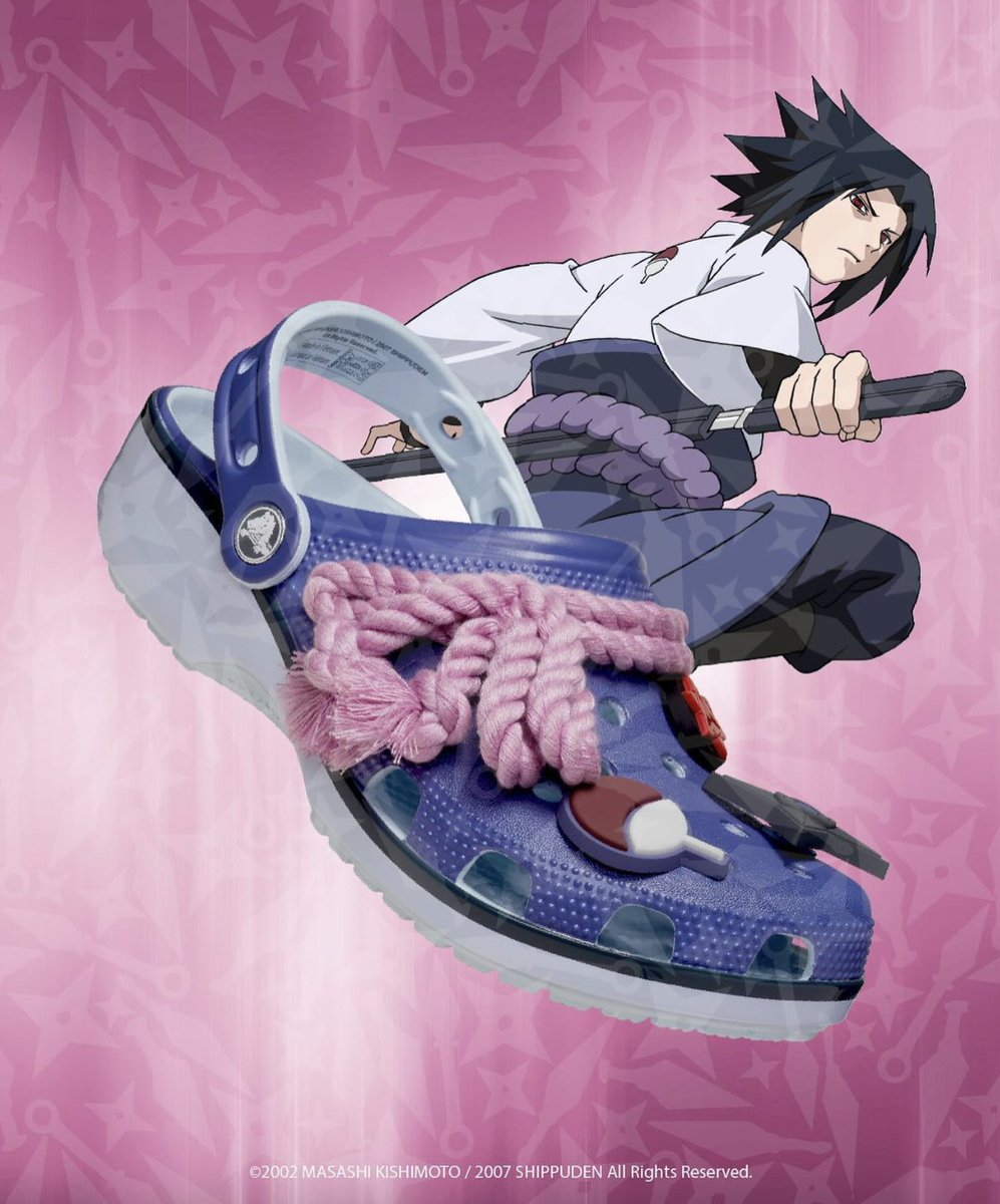 SOLELINKS's tweet photo. Ad: Naruto x Crocs Classic Clogs

Sasuke
Champs:https://t.co/cRH40wdtMF
Foot Locker:https://t.co/J4Z4OBHiLt

Itachi
Champs:https://t.co/bWqKuZDXnR
Foot Locker:https://t.co/e8hhGnuuNn

sold out on Crocs US https://t.co/EH5ETMyZlw