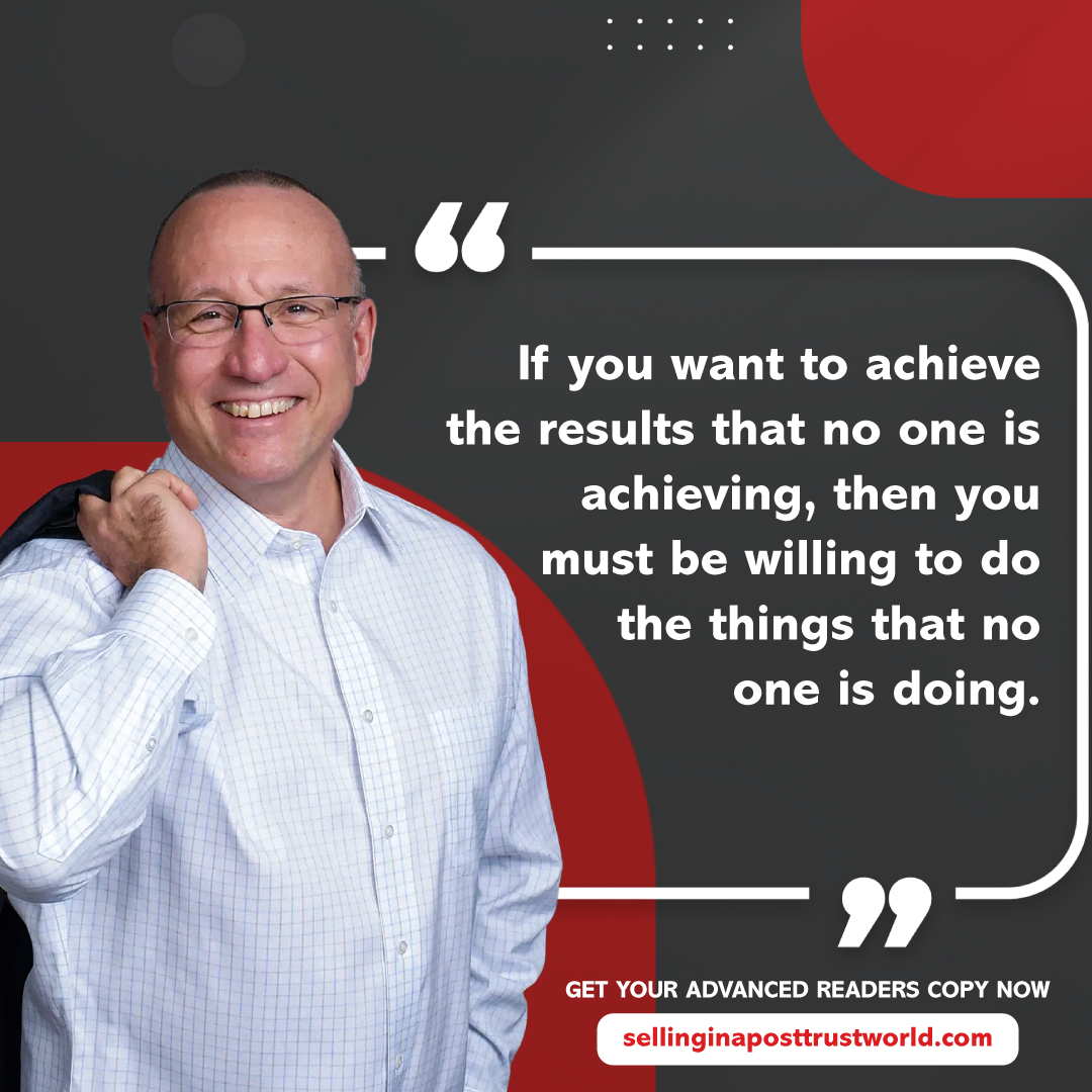 sellfromheart's tweet image. Discover how to sell more without compromising relationships or your reputation! 🌟 Grab an Advanced Reader's Copy of "Selling in a Post-Trust World" today! 📖👇

🔗 sellinginaposttrustworld.com/home-prerelease

#Sales #TrustBuilding #SellingWithIntegrity #NewBook