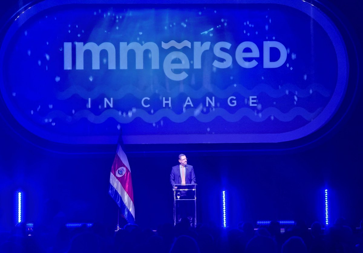 🔵 Equipo <a href="/PNUD_CR/">PNUD CR</a> y Agencias <a href="/UNCOSTARICA/">Naciones Unidas Costa Rica</a> participamos en Evento de Alto Nivel 🌊 #ImmersedInChange, una oportunidad para inspirar las acciones individuales y colectivas para proteger el #océano y aprender soluciones innovadoras y sostenibles 🐳🐠🦐🪼🪸

🔹️Costa Rica país