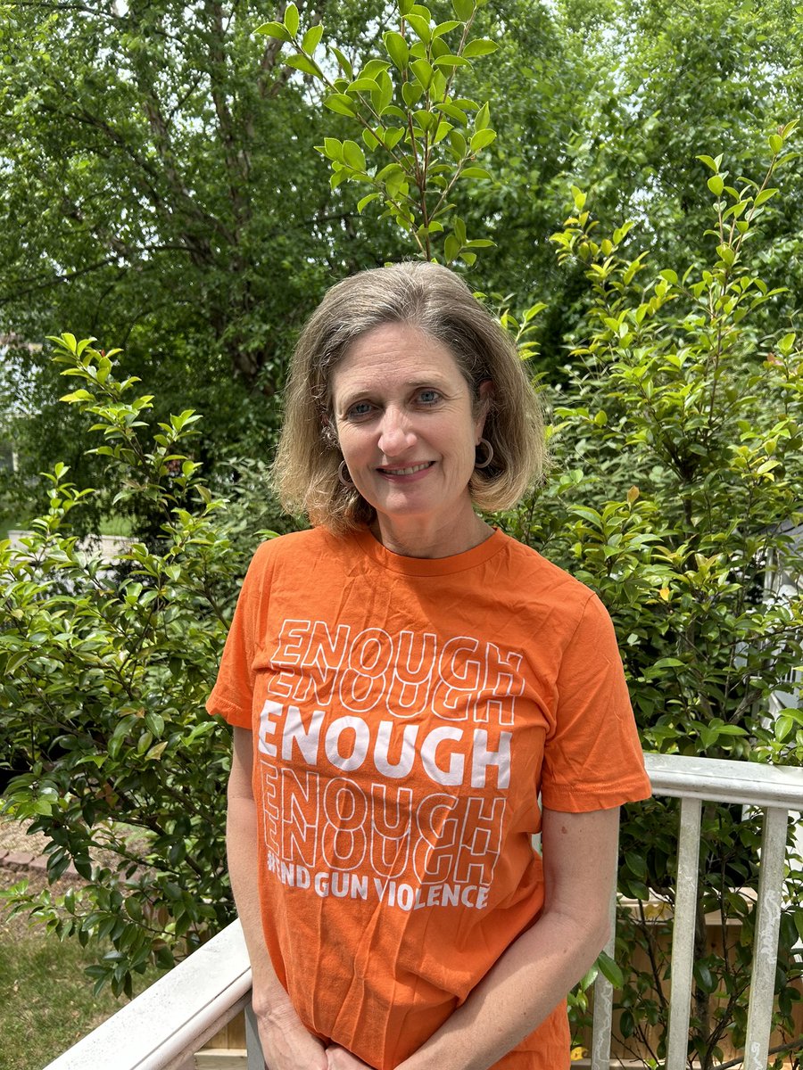 Today I #wearorange to honor my husband Jeremy Black whose life was taken by gun violence. None of us should live in communities with gun violence. Join our efforts. <a href="/TheTraRonCenter/">The TraRon Center</a>
