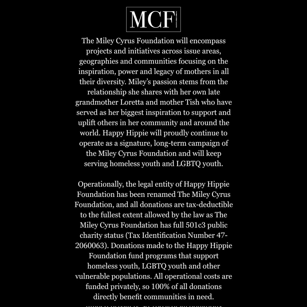 Miley Official tweet media