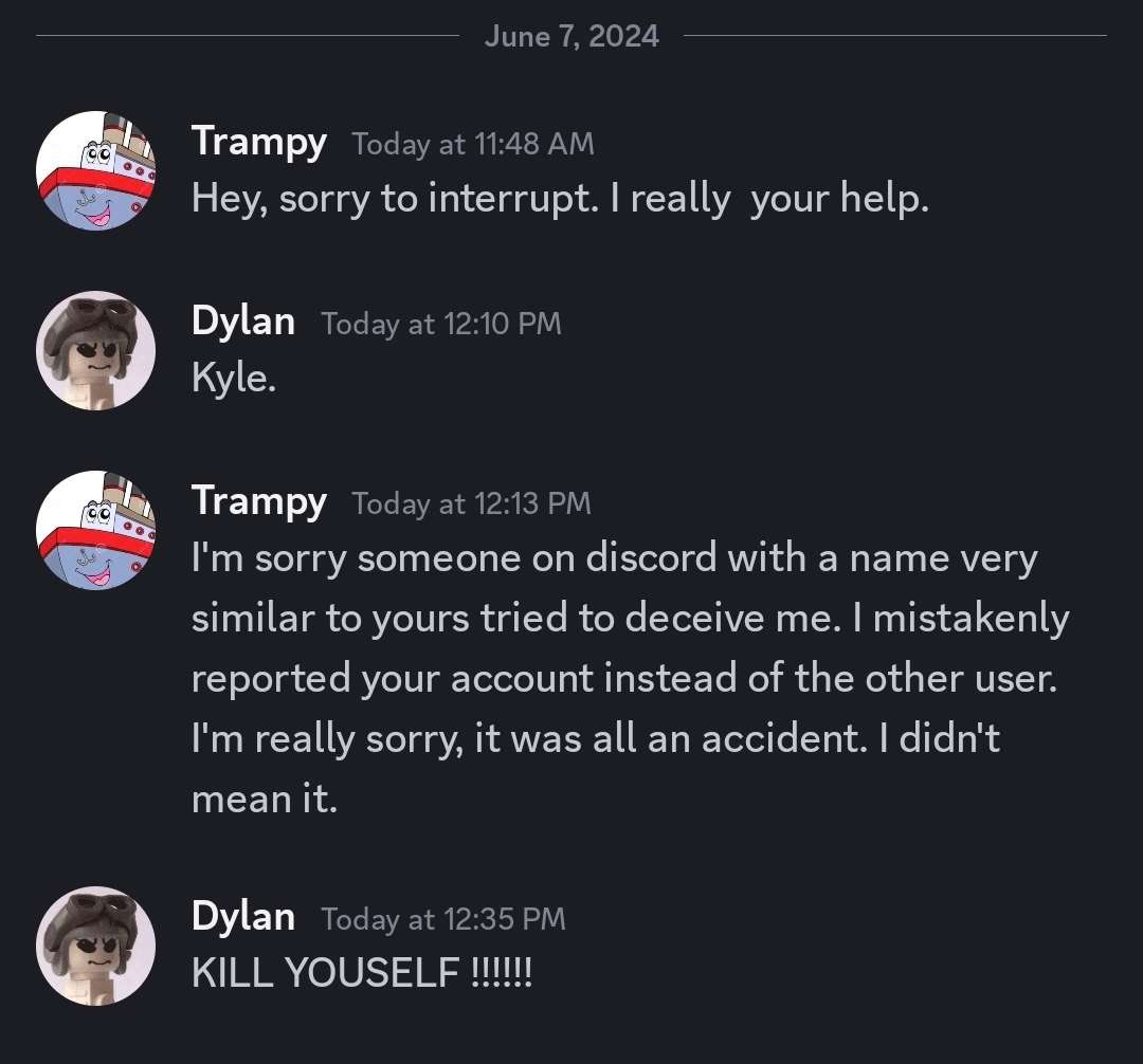 also maybe please retweet this please 

this is happening a lot now 

this is not me !!!! :————)