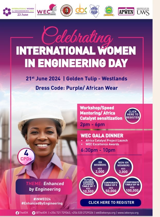 Eng.Kosgei Nelly,PE,MIEK tweet media