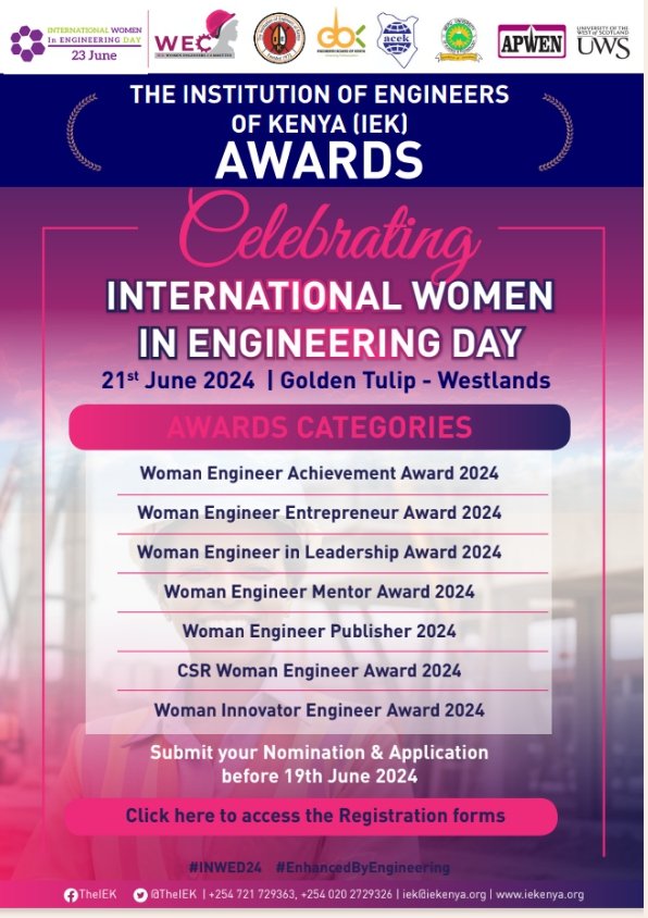 Eng.Kosgei Nelly,PE,MIEK tweet media