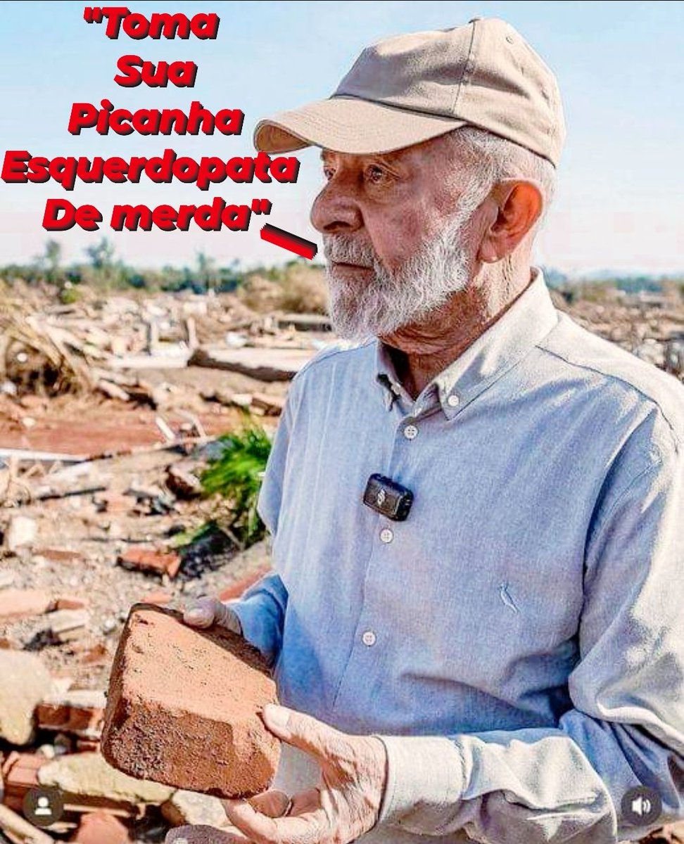 Canalha amaldiçoado pior que vota nesse verme sem escrúpulos #luladrão