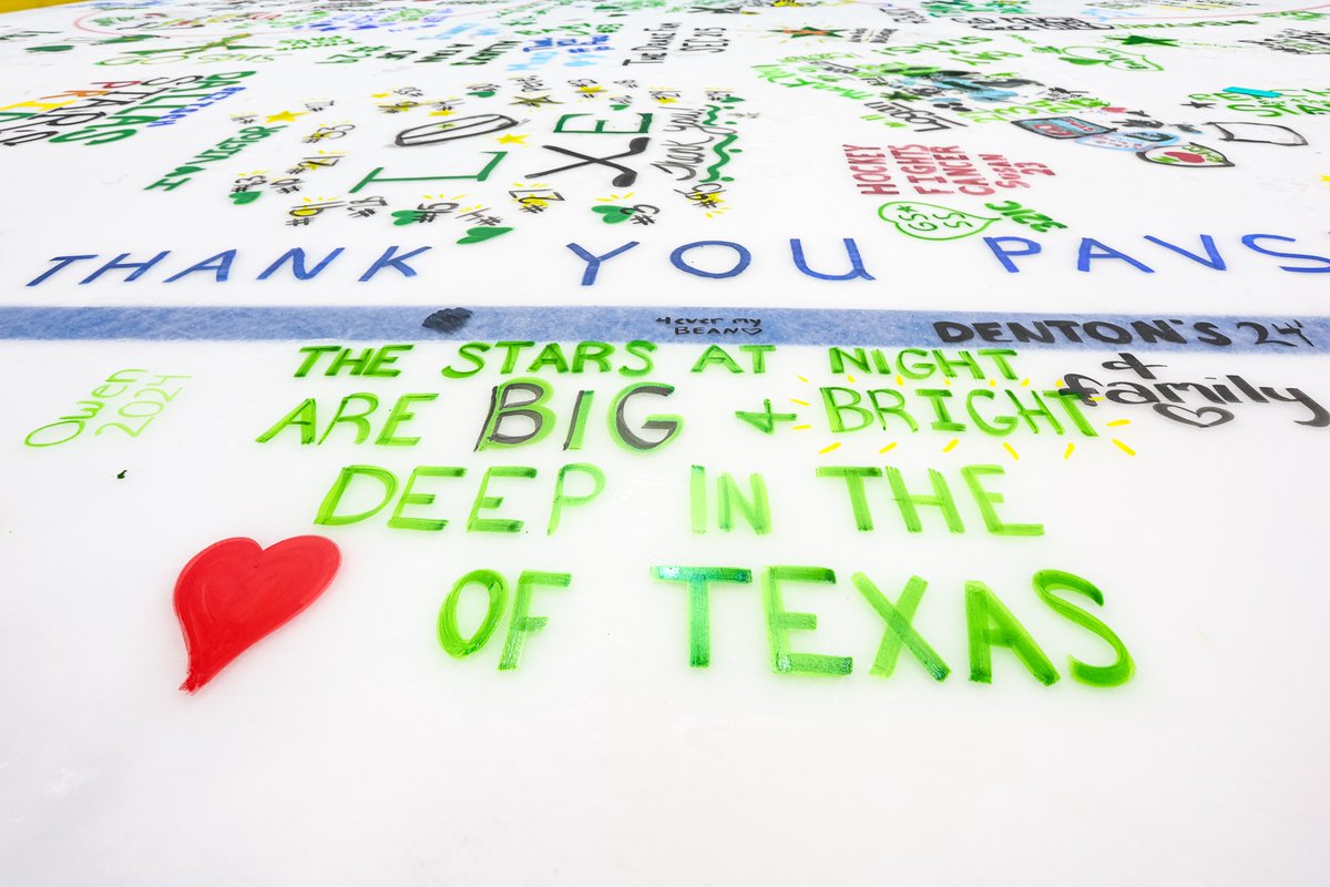 DallasStars's tweet photo. You make every day colorful, Stars fans. 💚 https://t.co/Ne71abkpCE
