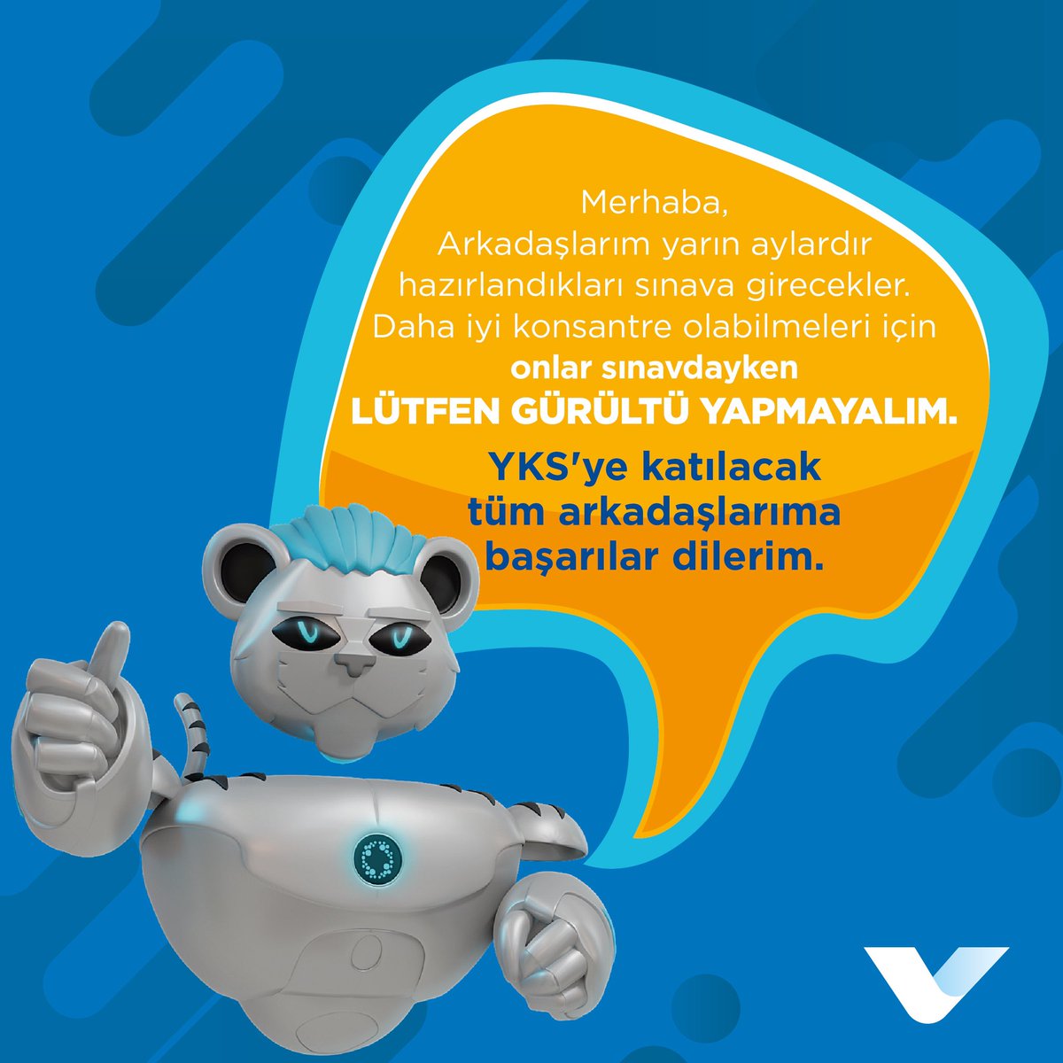 sakaryaugurkurs's tweet photo. 08 - 09 Haziran tarihlerinde öğrencilerimiz aylardır hazırlandıkları #YKS’ye giriyor. Sınav gününde 09.30 itibarıyla sokaklarda gürültü yapmayarak, korna veya yüksek seste müzik çalmayarak öğrencilerimize destek oluyoruz. 💙
#GürültüYapmıyoruz
#YKS2024 https://t.co/ydnJkI1R3L