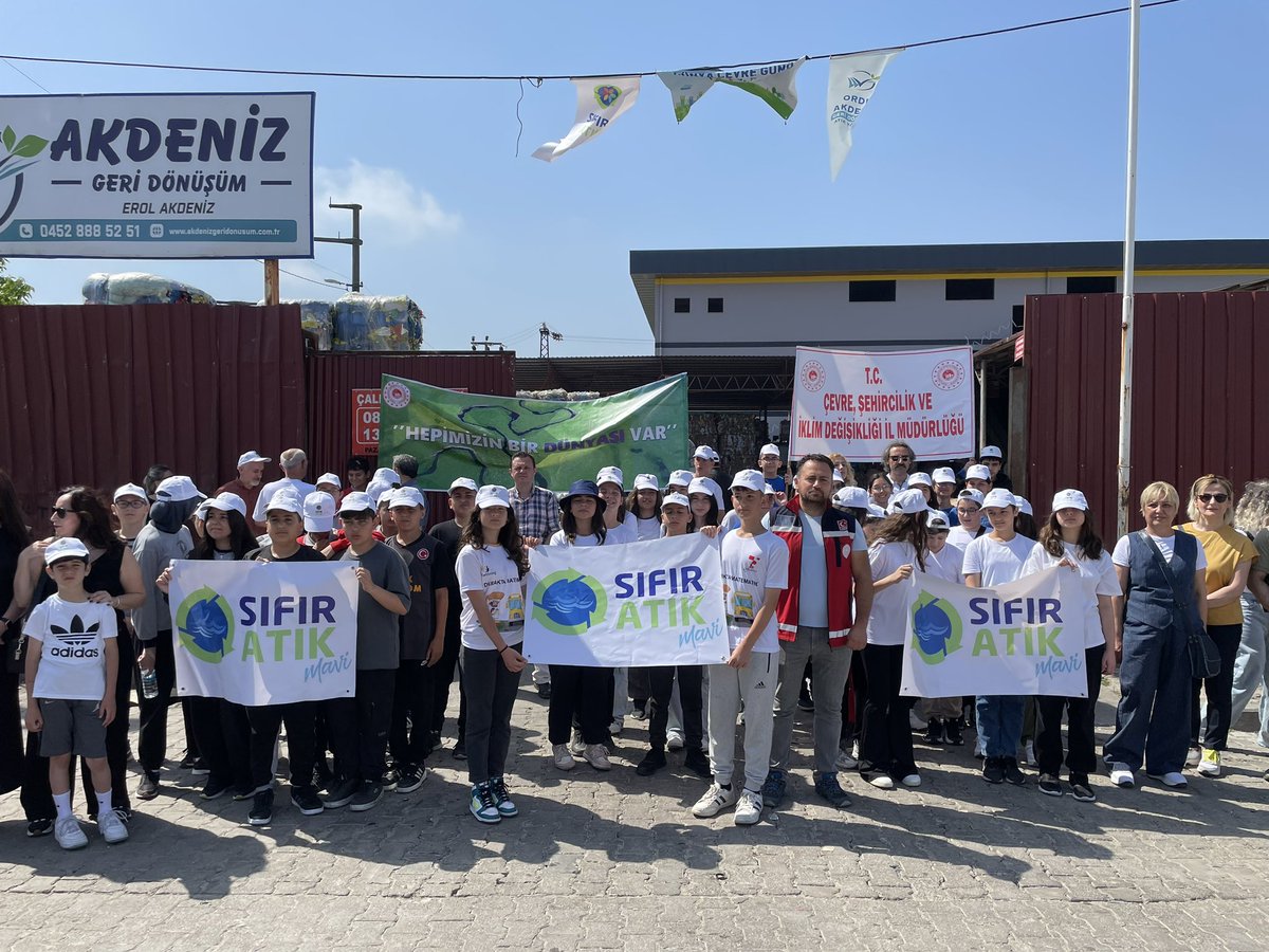 orducsb's tweet photo. 5 Haziran Dünya Çevre Günü kapsamında yapılan sıfır atık tesisini ziyaretimiz. https://t.co/5RXXYR9UXj