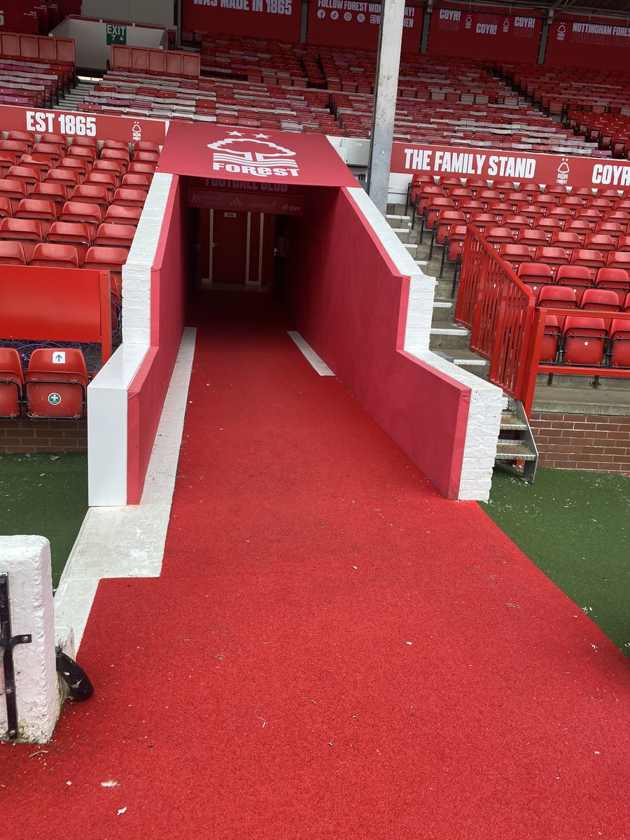 Impressed by the new <a href="/NFFC/">Nottingham Forest</a> museum and stadium tour. Lots of history on display, well worth a visit.