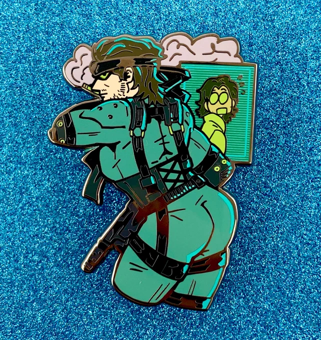 my metal gear pins going up today too 