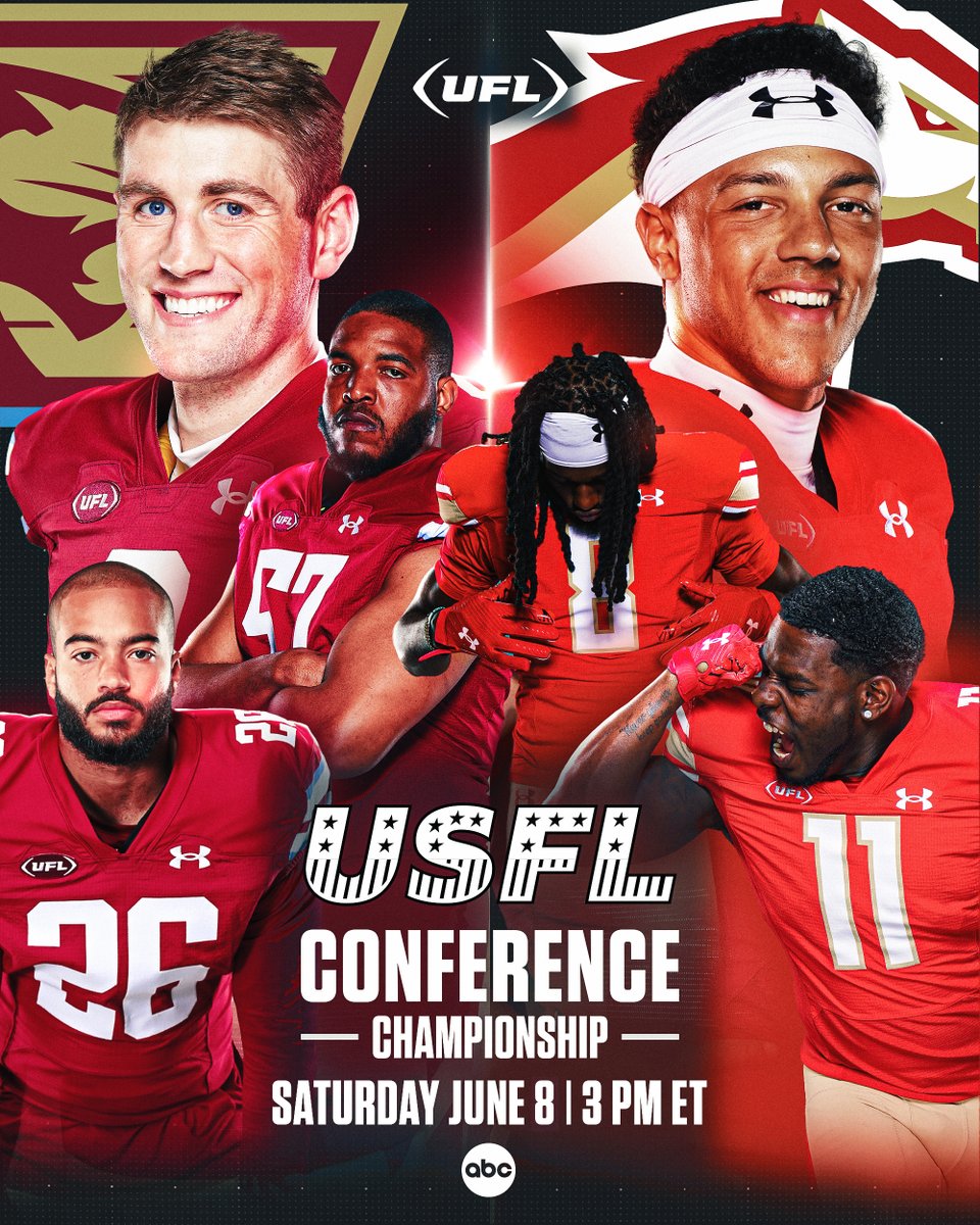 We're just 24 hours out from watching the <a href="/USFLPanthers/">Michigan Panthers</a> take on the <a href="/USFLStallions/">Birmingham Stallions</a> in the USFL Conference Championship on <a href="/ABCNetwork/">ABC</a> 🔥

Which team is heading to the Championship? 🐾🐎
theufl.com/tickets