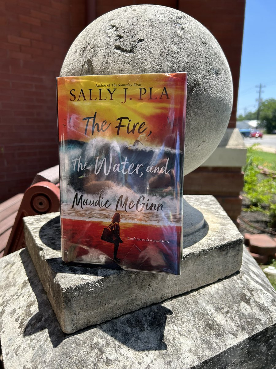 Kicking off this year’s #summerreadingclub with the <a href="/DECPLibrary/">Dr.EugeneClarkLibrary</a> with The Fire, the Water, and Maudie McGinn one of our #TexasBluebonnetNominees by @sallyjpla 🌊 Really looking forward to this one! <a href="/TBABooks/">TX Bluebonnet Award</a>